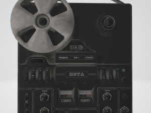 Nota 203-1 radio PBR Modello 3D