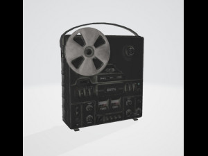 Nota 203-1 radio PBR Modello 3D