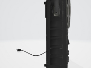 Nota 203-1 radio PBR Modello 3D