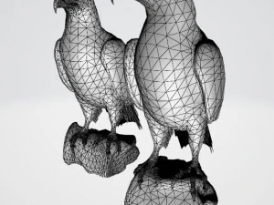 Bald eagle 3D Model