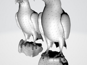 Bald eagle 3D Model