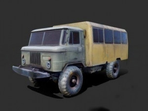 Gaz 66 pbr Model 3D
