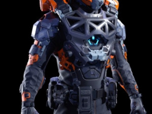 Fortnite Soldier 3D 모델