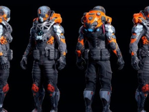 Fortnite Soldier Modello 3D