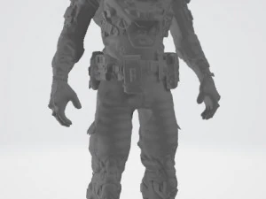 Fortnite Soldier 3D Model