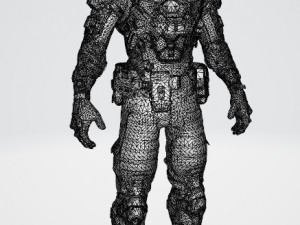 Fortnite Soldier Modello 3D