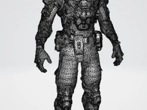 Fortnite Soldier 3D Model