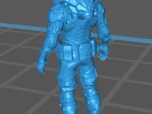 Fortnite Soldier 3D Model