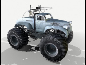 Bigfoot monster truck 3Dモデル
