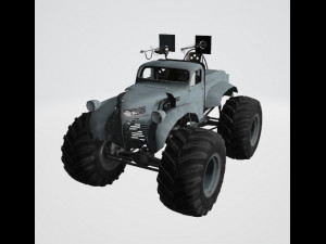 Bigfoot monster truck Modello 3D