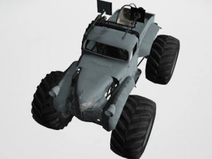 Bigfoot monster truck 3D Model