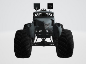 Bigfoot monster truck Modello 3D