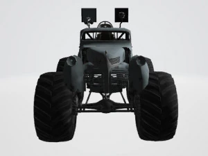 Bigfoot monster truck 3D Model
