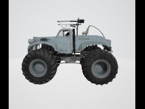 Bigfoot monster truck Modello 3D