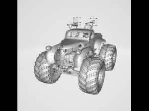 Bigfoot monster truck Modello 3D