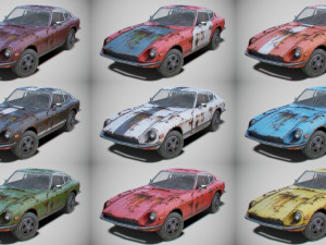 Old Classic Coupe Modello 3D