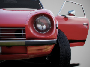 Old Classic Coupe Model 3D