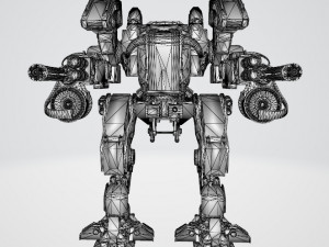 Mech Kaino 3D 모델
