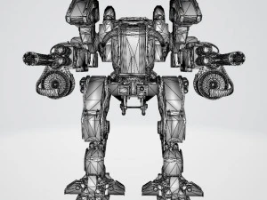 Mech Kaino 3D Model