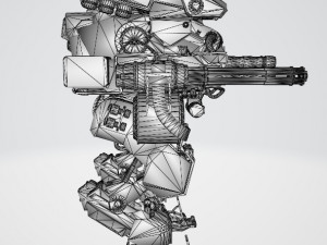 Mech Kaino 3D 모델
