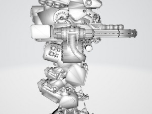 Mech Kaino 3D 모델