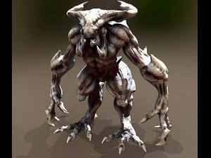 Velho Demônio Modelo 3D