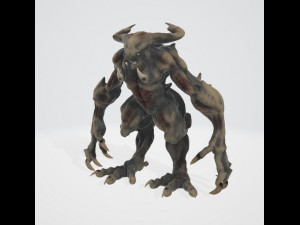 Old Demon Model 3D
