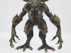 Old Demon 3D Model
