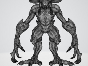 Old Demon Model 3D
