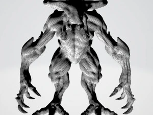 Old Demon 3D Model