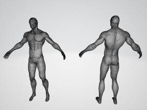 Nano-Cyborg Modelo 3D