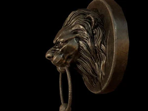 Lion Door Handle 3D Model