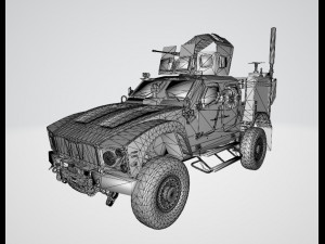 Oshkosh M-ATV 2 3D Model