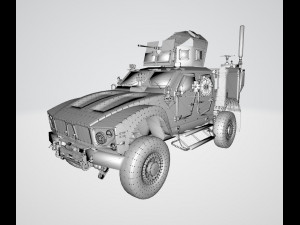 Oshkosh M-ATV 2 3D Model