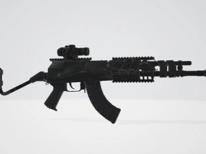 Fucile AKM Modello 3D