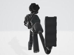 AKM Rifle 3D Model