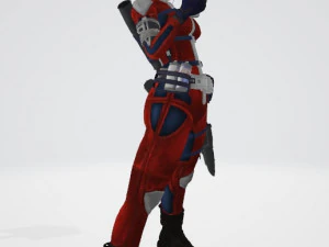 FLORA GIRL 3D Model