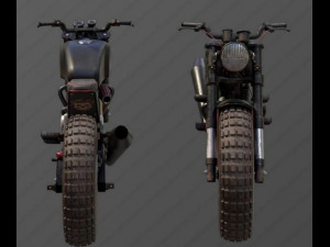 Dirt Wheel Bike 3D 모델