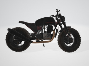 Dirt Wheel Bike 3D 모델