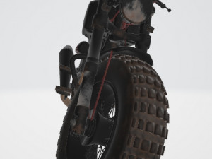 Dirt Wheel Bike 3D 모델