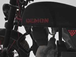 Dirt Wheel Bike 3D 모델