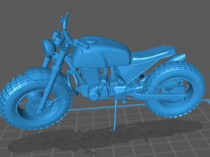 Dirt Wheel Bike 3D 모델