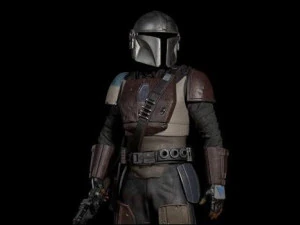 Mandalorian PBR 3D Model