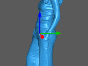 3d scanned woman 3D Модель