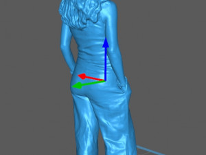 3d scanned woman 3D Модель