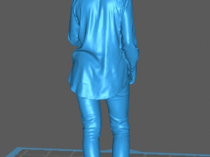 Adult woman in casual style 3D Модель