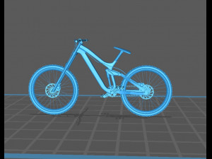 Afterburner Downhill Mountainbike 3D Модель