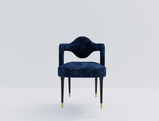 Chair chalpin 3D Модель .c4d .max .obj .3ds .fbx .stl .blend 