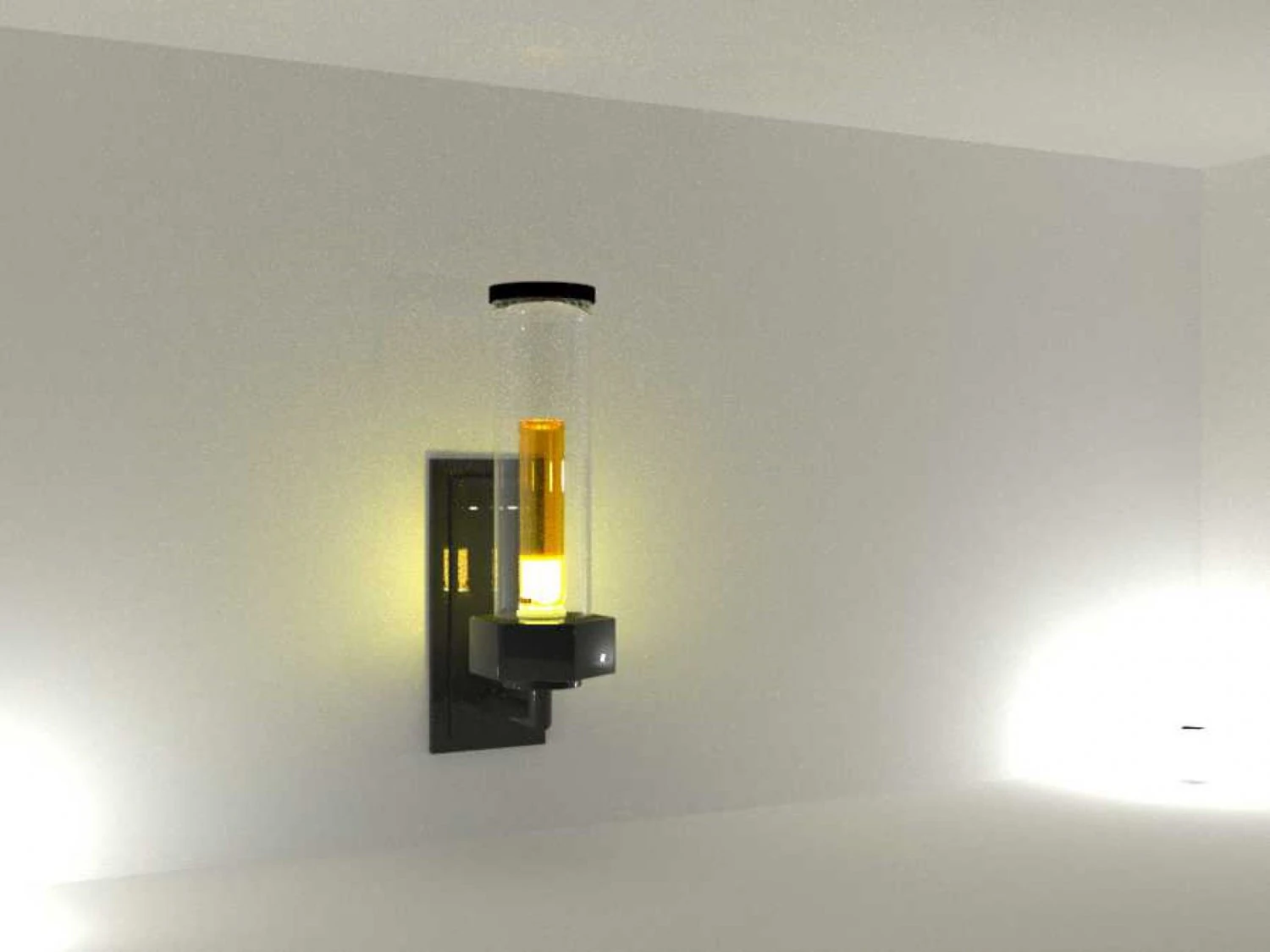 Modern lamp 3D Model .c4d .max .obj .3ds .fbx .stl .blend 