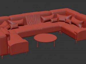 Yatak Casamania ikinci model 3D Model